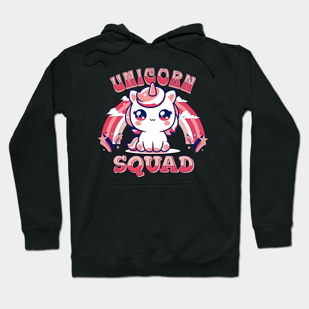 Kawaii Unicorn Squad Hoodie by Sugoi Otaku Gifts